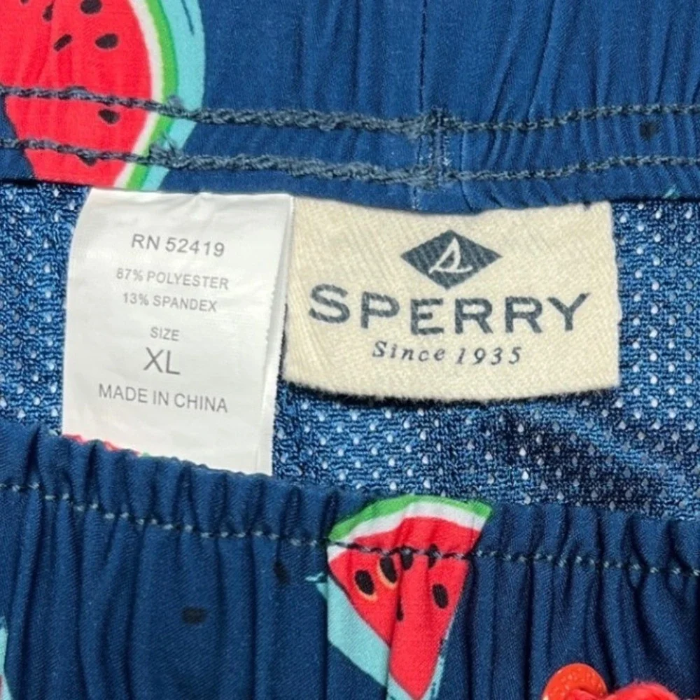 Sperry watermelon swim